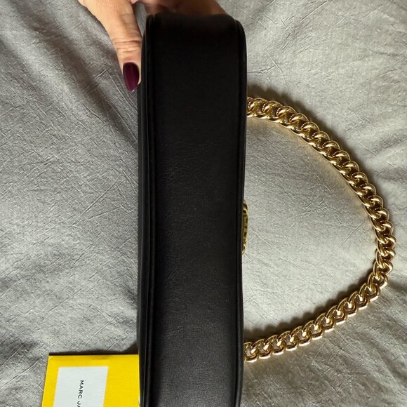 Marc Jacobs The J Marc Shoulder Bag - Black Leather - Picture 3 of 9